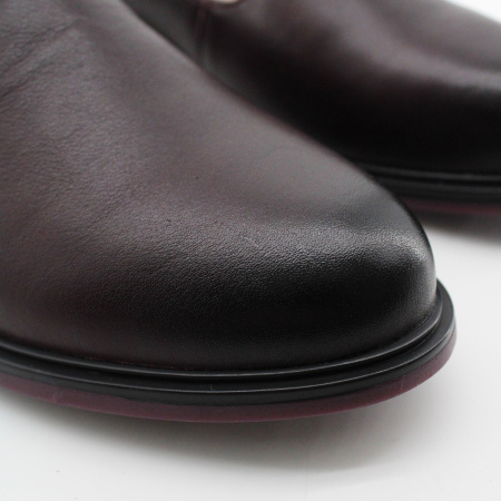 SPUR лоферы бордового цвета