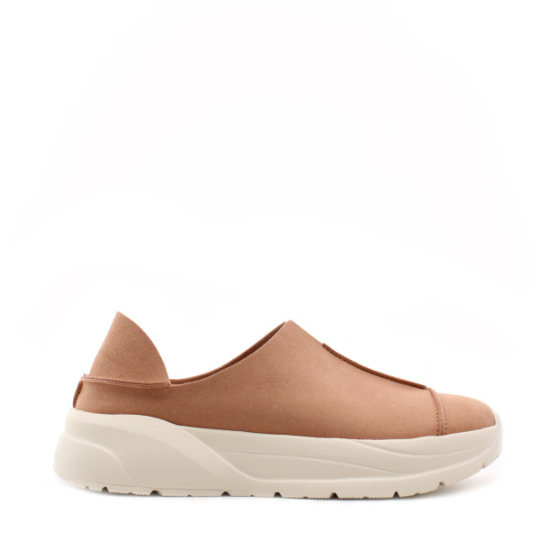 GRUNBERG розовые слипоны из микрополитекса