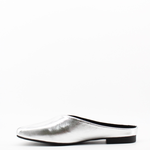 MADELLA мюли из металлизированной кожи 