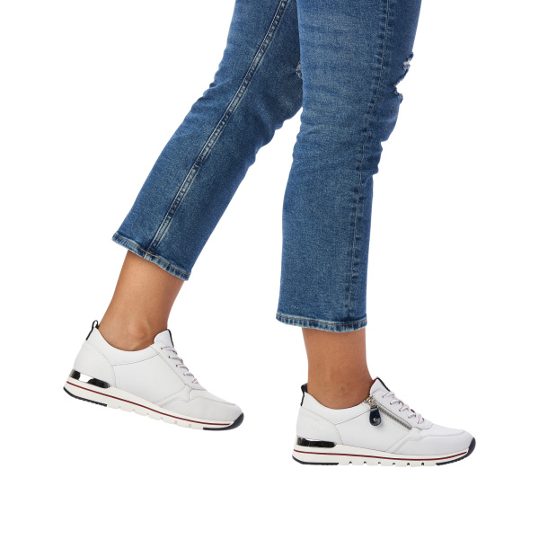 Белые комбинированные кроссовки REMONTE