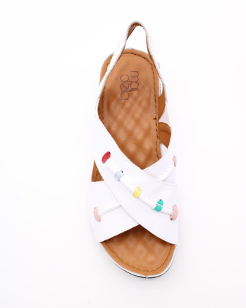 Босоножки с цветным декором MADELLA