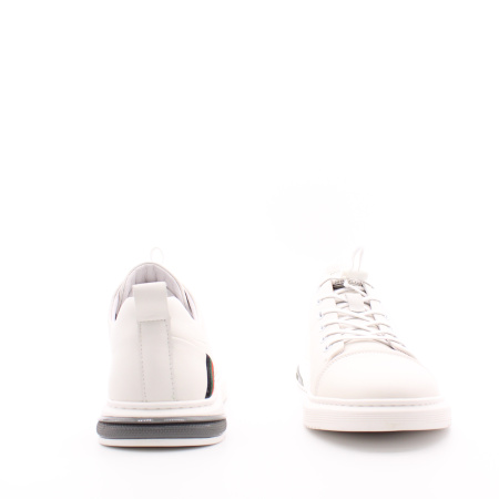 Белые кеды из натуральной кожи RESPECT