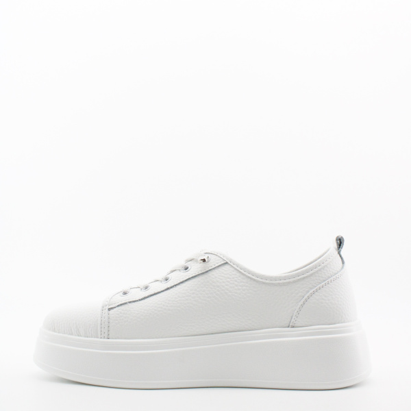 LUKME белые кожаные кеды