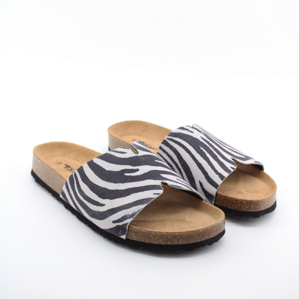 TAMARIS сабо зебра