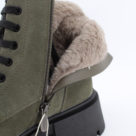 MADELLA высокие зимние ботинки темно-зеленого цвета