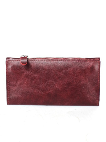 Кошелек женский бордового цвета