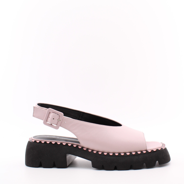 Розовые босоножки на массивной подошве LADY COUTURE