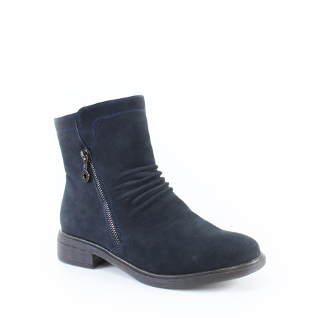 Ботинки кожаные с декоротивными замками TOFA