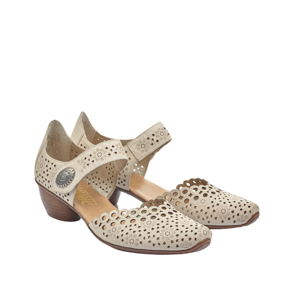 Туфли с вырезами и перфорацией RIEKER