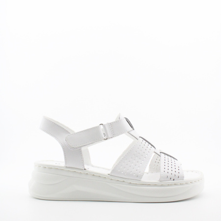 LAGRANDEZZA босоножки белого цвета