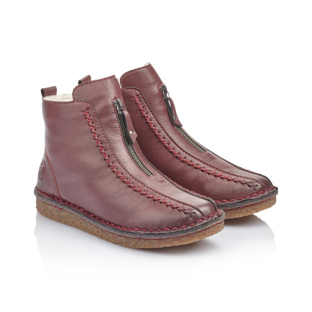 RIEKER ботинки с контрастной строчкой 