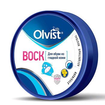 OLVIST Воск для обуви НЕЙТРАЛЬНЫЙ 100мл