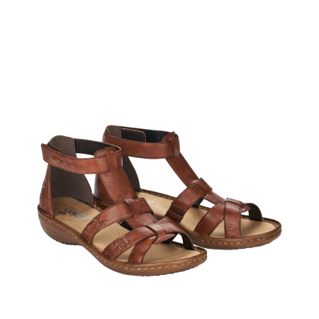 RIEKER сандалии коричневого цвета 
