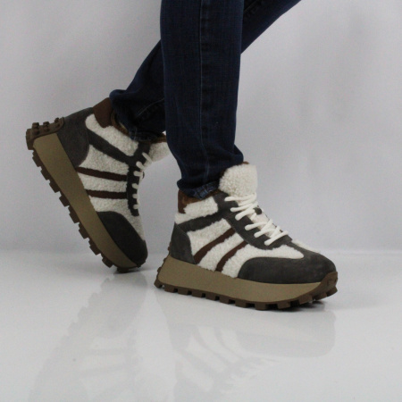 SPUR кеды высокие утепленные