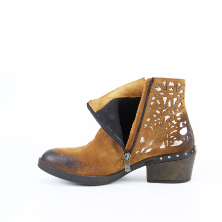 Ботильоны с затемненным носком SandM