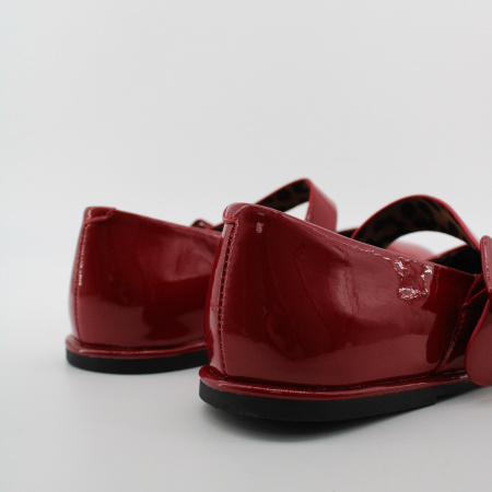 SPUR туфли красные, лакированые