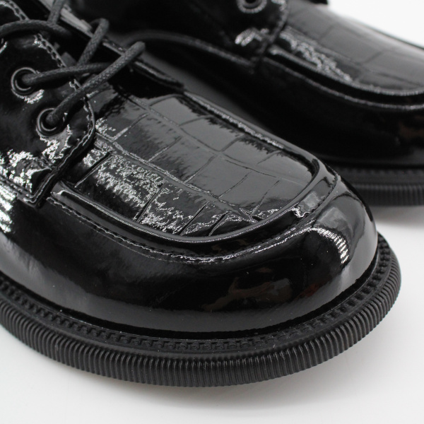 LUKME лаковые полуботинки на шнуровке