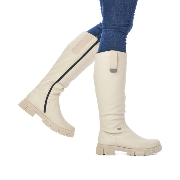 RIEKER сапоги из экокожи на тракторной подошве 