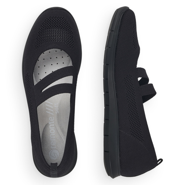 Текстильные балетки REMONTE