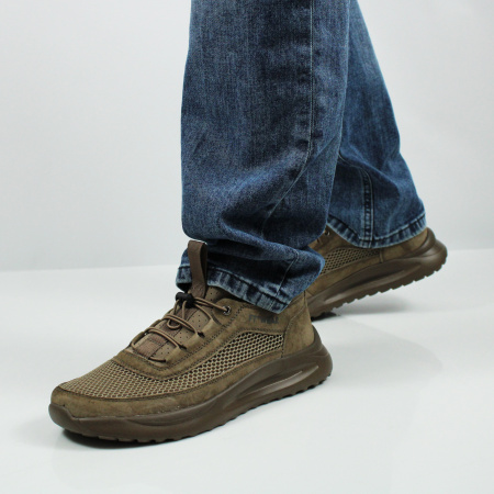 TORSION FIELD, 799041-8, Кроссовки муж. текстиль+нк/текстиль/ЭВА/коричневый (04-24)