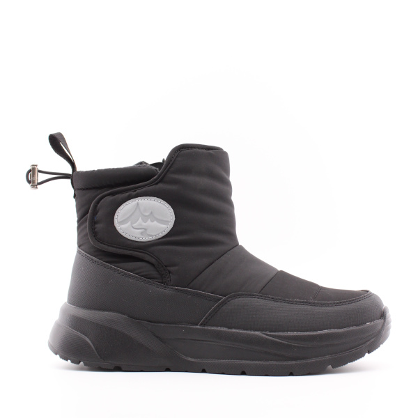 GRUNBERG дутики чёрные на молнии 