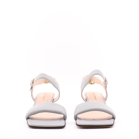 RESPECT серые босоножки с кареобразным носком