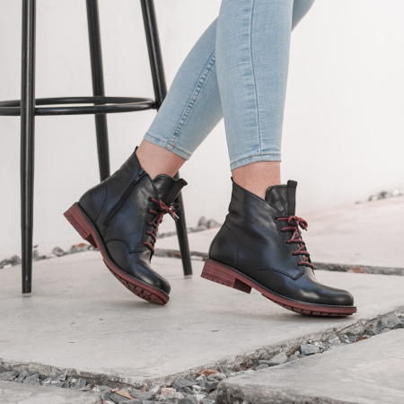 REMONTE ботинки с цветными шнурками