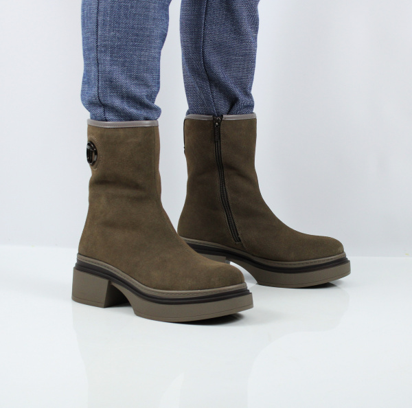 BADEN ботильоны из замши