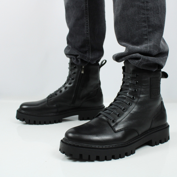 BASKARA черные зимние ботинки