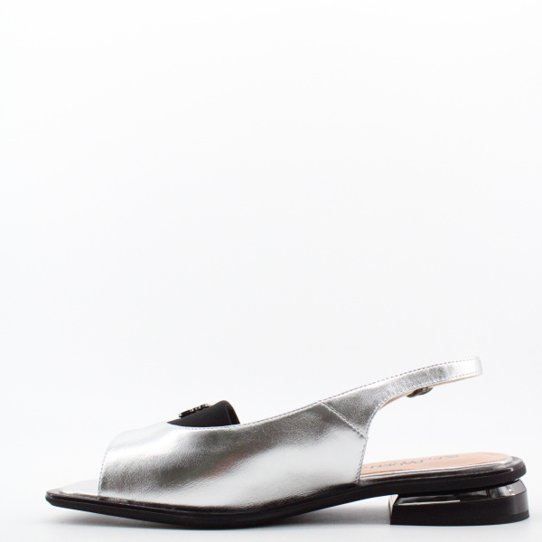 BADEN босоножки с эффектом металлик