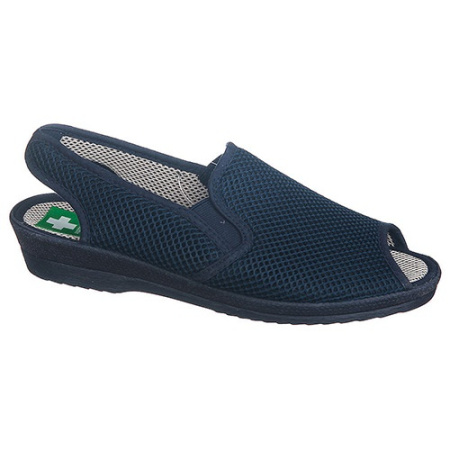 Босоножки синие