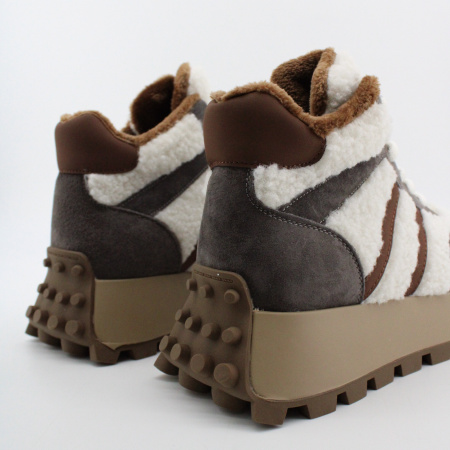 SPUR кеды высокие утепленные