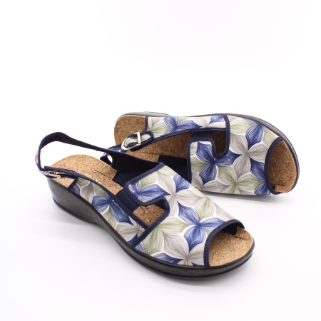 Текстильные босоножки ADANEX