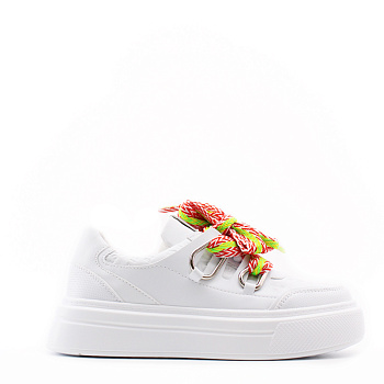 KEDDO DENIM Кеды яркая двухцветная шнуровка