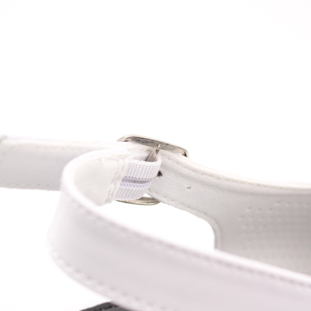 SPUR босоножки белые перфорированные