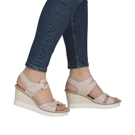 RIEKER босоножки на танкетке