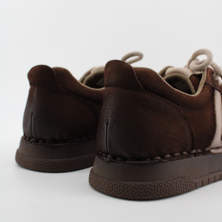 COVANI кеды на шнуровке из натуральных материалов