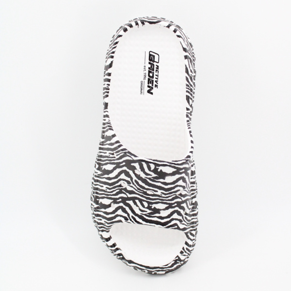 BADEN сабо цвета зебры