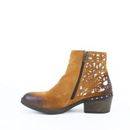 Ботильоны с затемненным носком SandM