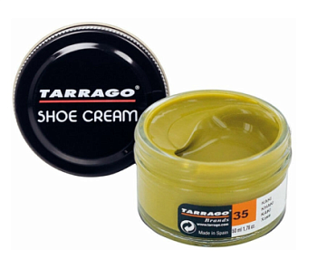 TARRAGO Крем для обуви банка - стекло ХАКИ 50мл 