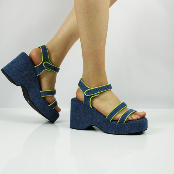 ABRICOT босоножки из денима