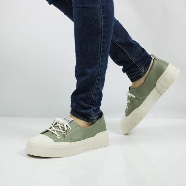 SPUR кеды цвета хаки