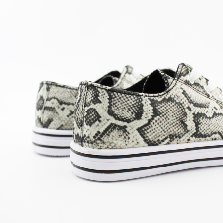 ABRICOT текстильные кеда питон