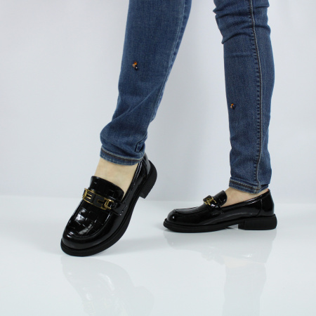 Лаковые лоферы BONAVI