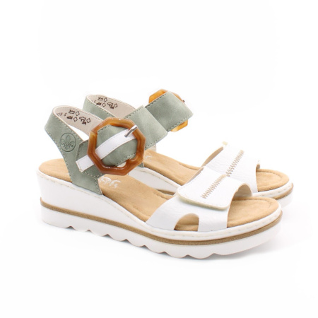 Босоножки с пряжкой RIEKER