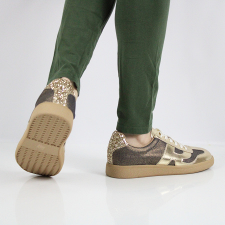 RESPECT золотые кеды