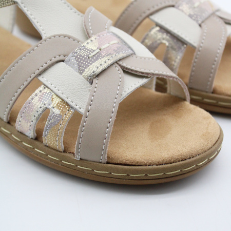 LUKME босоножки молочного цвета