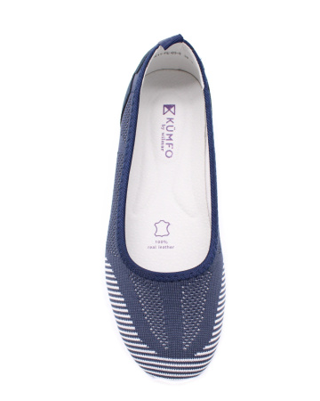 Текстильные балетки KUMFO