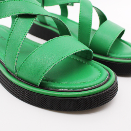 LUKME сандали зеленого цвета