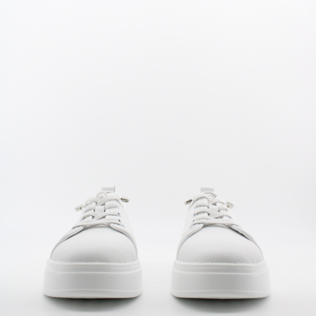 LUKME белые кожаные кеды